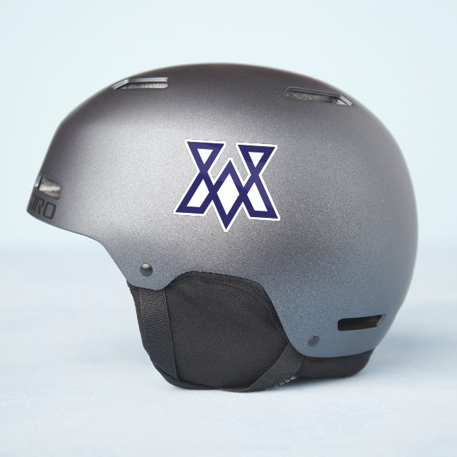 Minimal Letter VA Classic  (Helmet Side)