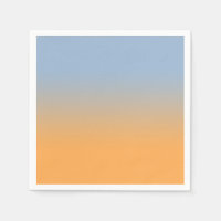 Minimal Light Blue Orange Gradient