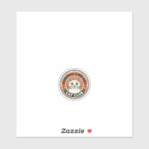 Minimal Line Art Cat Cat Lover Gift - Minimal Line