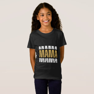 Minimal Mama Typography Art T-Shirt