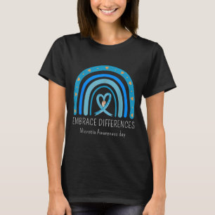 Minimal Microtia National Awareness Day Blue T-Shirt