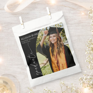 Minimal Minimalist Photo Arch Graduation Favour Bags