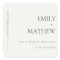 MINIMAL MODERN BLACK & WHITE TYPOGRAPHY WEDDING