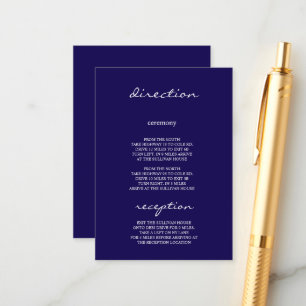 Minimal Modern Delicate Floral Monogram Wedding Enclosure Card