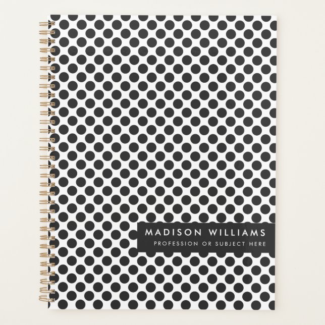 Minimal Modern Dot  Planner (Front)