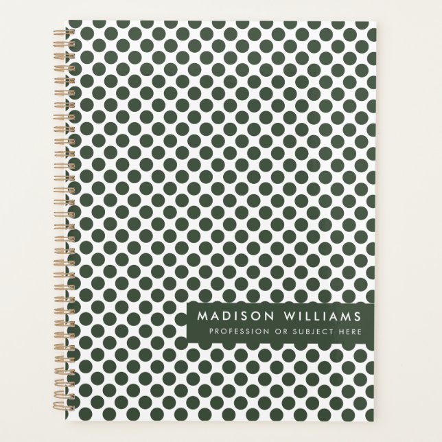 Minimal Modern Dot  Planner (Front)