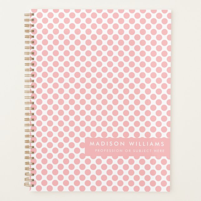 Minimal Modern Dot  Planner (Front)