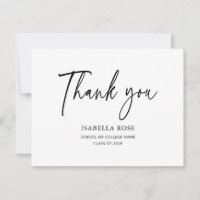 Minimal Modern Elegant Simple Graduation