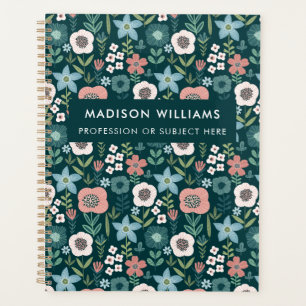 Minimal Modern Flowers Planner