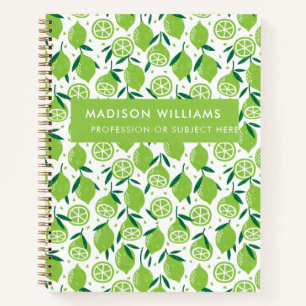 Minimal Modern Fruit Notebook