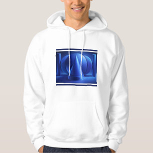 Minimal Modern Geometric Contemporary Art Hoodie