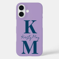 Minimal Modern Initials Name Personalise