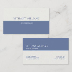 Minimal Modern Luxury Business Card