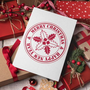 Minimal Modern Merry Christmas Postcard