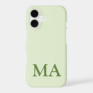 Minimal Modern Monogram iPhone