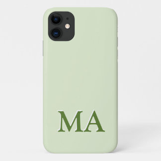 Minimal Modern Monogram iPhone Case-Mate iPhone Case