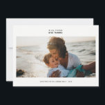 Minimal Modern Quote | Simple Trendy Photo Holiday Card<br><div class="desc">These modern season's greetings shine through their beautiful sentiments and sayings - and their ample white space. The stunningly simple holiday photo card captures one precious moment while minimal typography reads "In all things give thanks" above your family name and year. Please find more cards and matching products in our...</div>