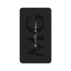 Minimal Modern Simple Black White Professional