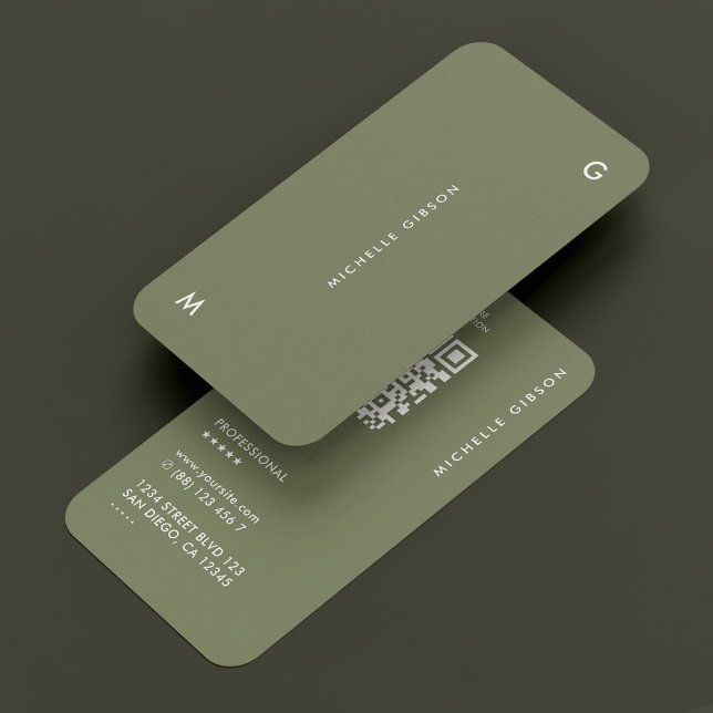 Minimal Modern Simple Sage Professional Therapist Business Card (Minimal Modern Simple Sage Professional Therapist Business Card
☆★
☆★
☆★
☆★
☆★
(35394)
 | 
)