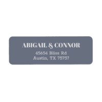 Minimal Modern Soft Grey Blue Lavender Typography