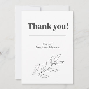Minimal Modern Theme Invitation