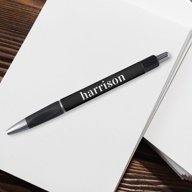 Minimal Modern Typography Monogram Black (Creator Uploaded)