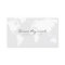 Minimal modern, world map on very pale grey