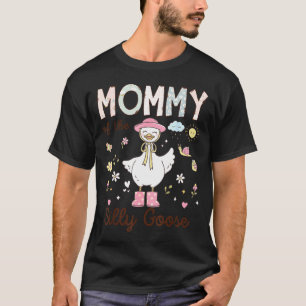 Minimal Mommy Silly Goose First Birthday T-Shirt
