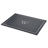 Minimal Monogram Anchor Grey | Silver