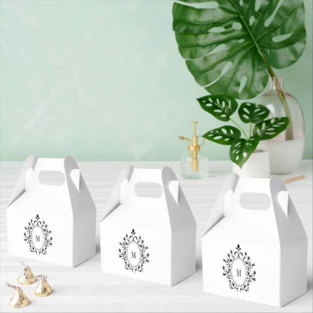 Minimal Monogram Favour Box (Multiple)