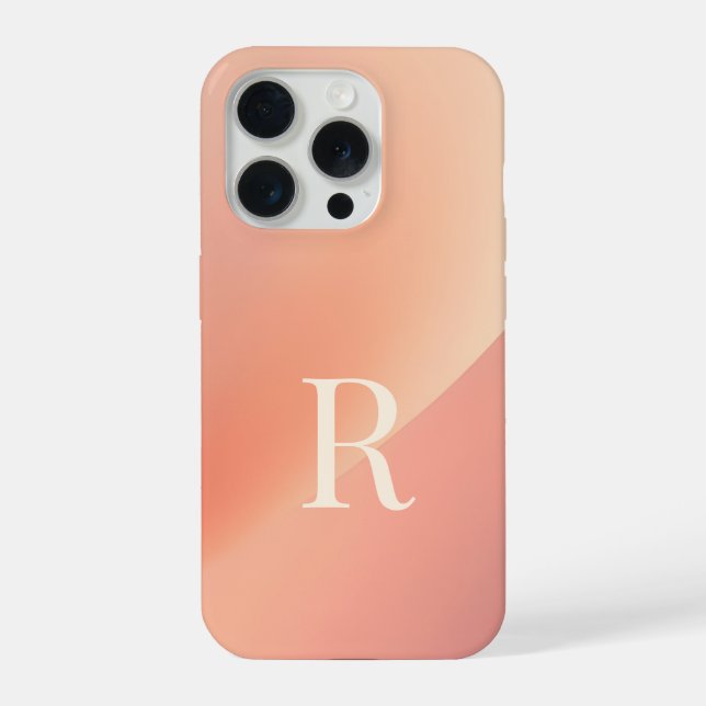 Minimal Monogram R Phone Case – Aesthetic Letter R (Back)