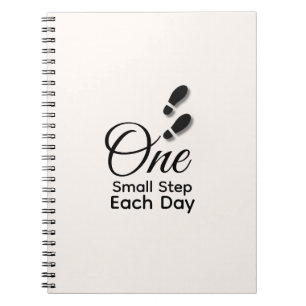 Minimal Motivational Notebook – Quote Journal