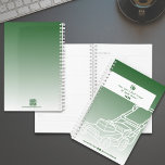Minimal Mower Logo Green Lawn Care Planner<br><div class="desc">The Minimal Mower Logo Green Lawn Care Planner is part of the Green Lawn Care Business Card & Marketing Items Collection. To make it yours fill the placeholders in the template design with your logo, motto, CTA and social handle, website address and QR code details. For more branding ideas visit...</div>