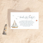 Minimal Nautical Baby Shower Books for Baby
