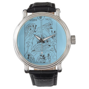 Minimal Orthodox Nativity scene Watch