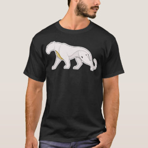 Minimal Panther Symbol   Abstract Animal Icon T-Shirt