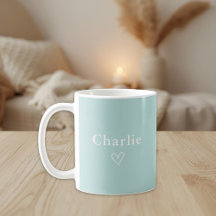 Minimal Personalized Name Mug