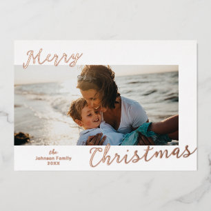 Minimal Photo Modern Christmas