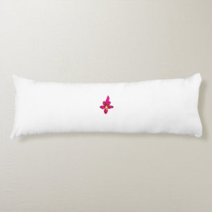 Minimal Pink Orchid Body Pillow