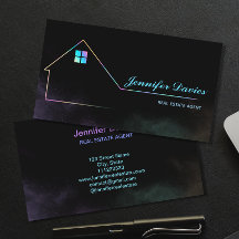 Minimal Professional Holographic Real Estate Agent