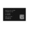 Minimal Professional QR Code Monogram Black 