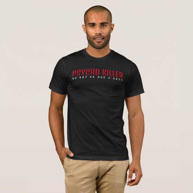 Minimal Psycho Killer Street Tee (Front Full)