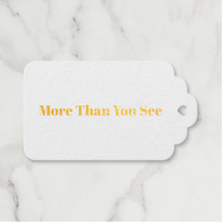 Minimal Quote Luggage Tag | PersonalizeLuggage Tag