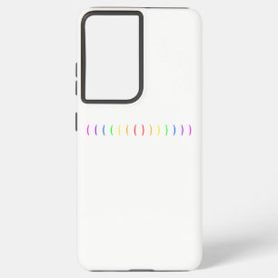 Minimal rainbow samsung galaxy case