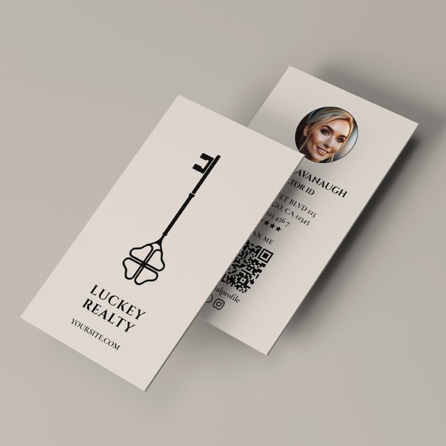 Minimal Realtor Key Mortgage Broker Photo Sand Business Card (Minimal Realtor Key Mortgage Broker Photo Sand Business Card
)