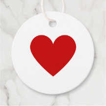 Minimal Red Heart Love Simple Modern Valentine