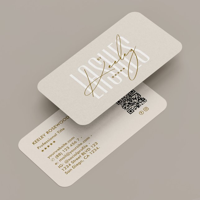 Minimal Sand Beauty Aesthetic Professional Simple Business Card (Minimal Sand Beauty Aesthetic Professional Simple Business Card
)