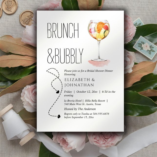 Minimal Script Bridal Shower Invitation (Creator Uploaded)