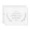Minimal Script Bridesmaid Proposal Card with Photo