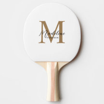 Minimal Script Calligraphy Gold Monogram